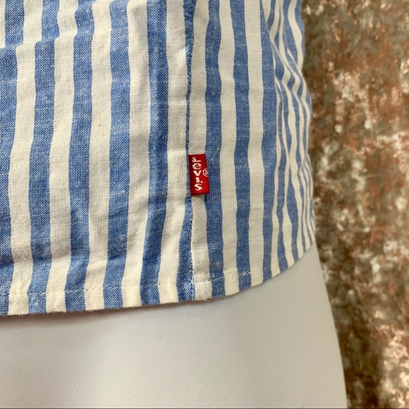 Levi’s Striped Cropped Tank - Picture 4 of 6